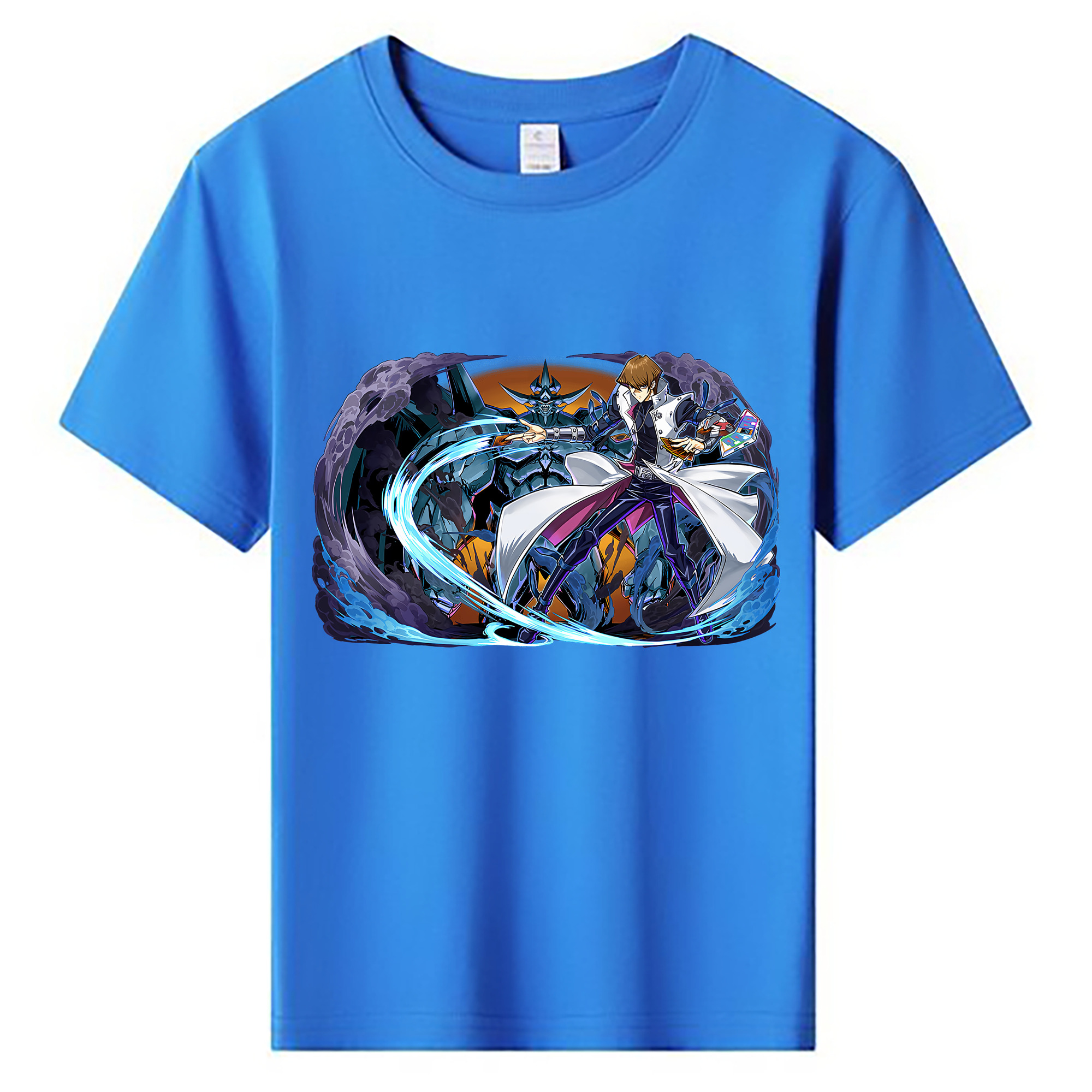 （画像用） 遊☆戯☆王 Yu-Gi-Oh! 綿100％キッズTシャツ（フロントプリント）